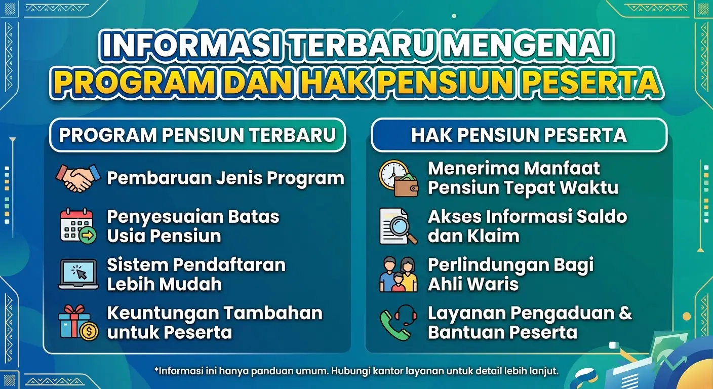Informasi Terbaru Mengenai Program dan Hak Pensiun Peserta